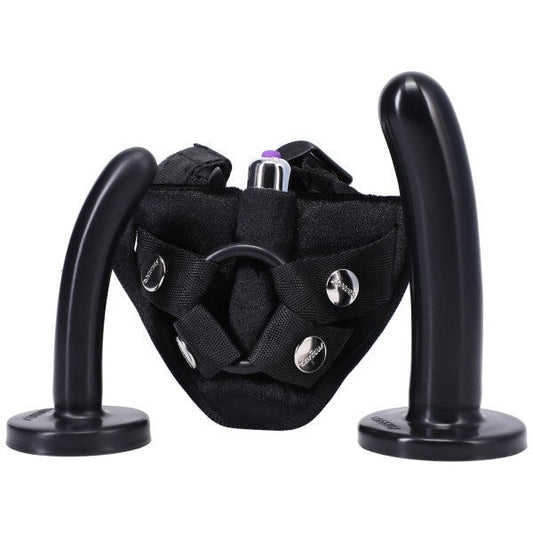 Bend Over Beginner Harness Kit Black Intimates Adult Boutique
