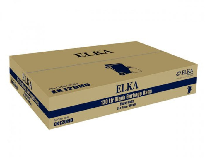 BEST BUY Elka EK120 Garbage Liners 120L Ultra Heavy Duty