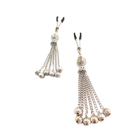 Bijoux de Nip Chain Tassel - Nipple Tweezer Clamps Fetish Accessorie Intimates Adult Boutique