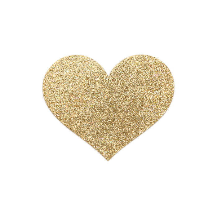 Bijoux Indiscrets Flash Pastie - Heart Gold Intimates Adult Boutique