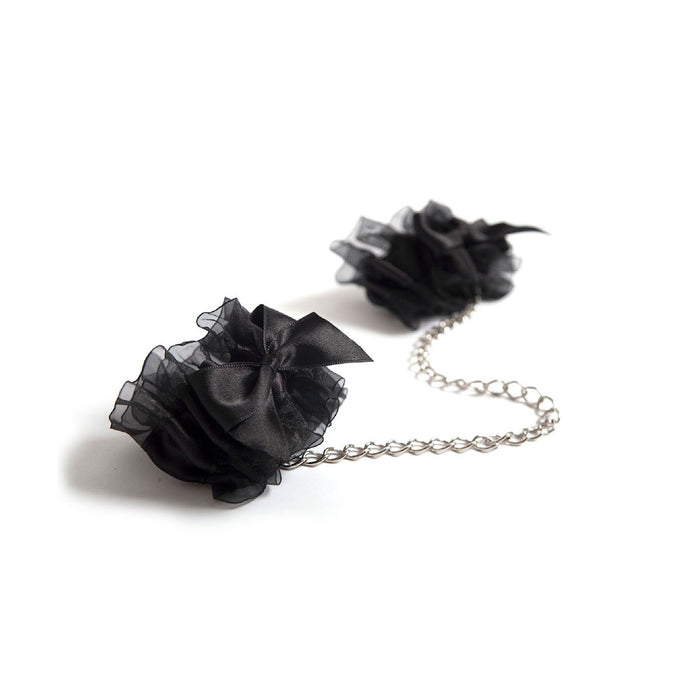Bijoux Indiscrets Frou Frou Satin Cuffs Intimates Adult Boutique