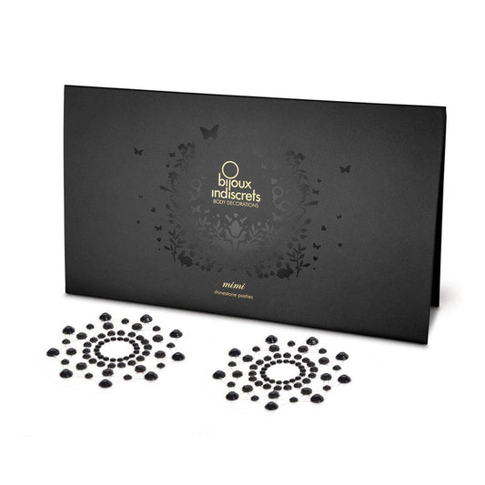 Bijoux Indiscrets Mimi Circles - Black - Lingerie Collection Intimates Adult Boutique