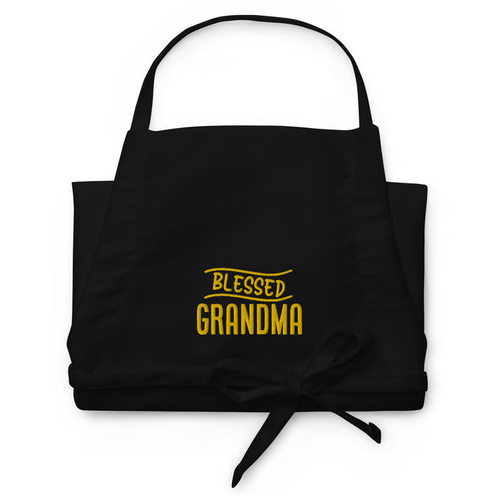 Blessed Grandma Embroidered Apron