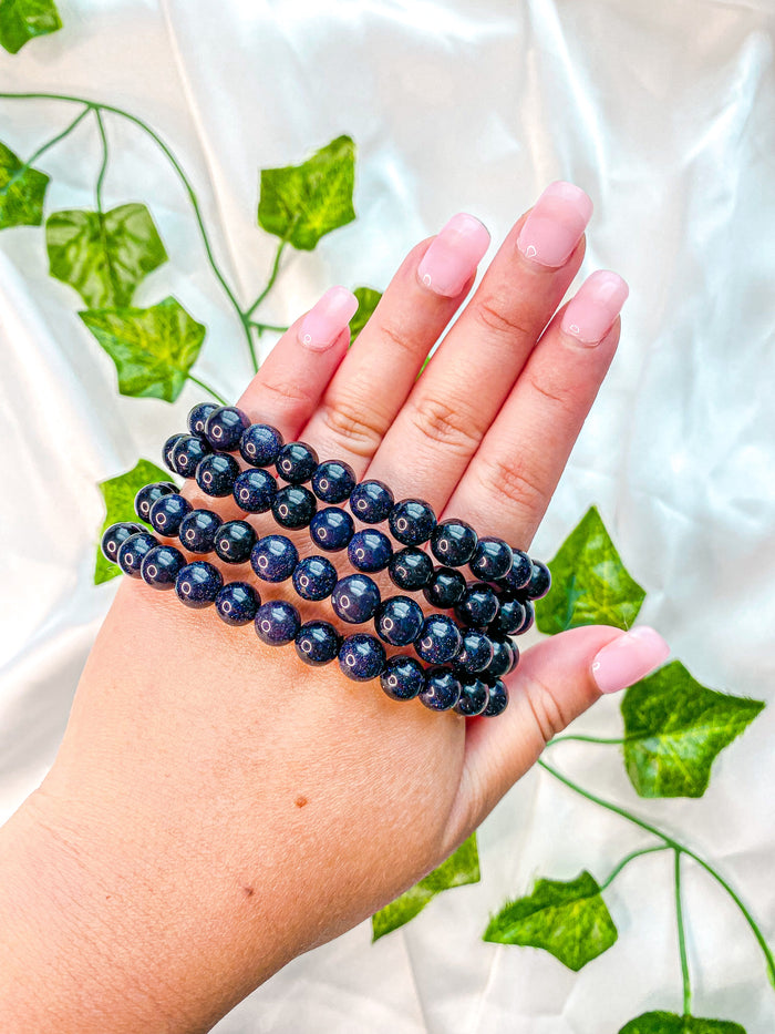 Blue Goldstone Bracelet
