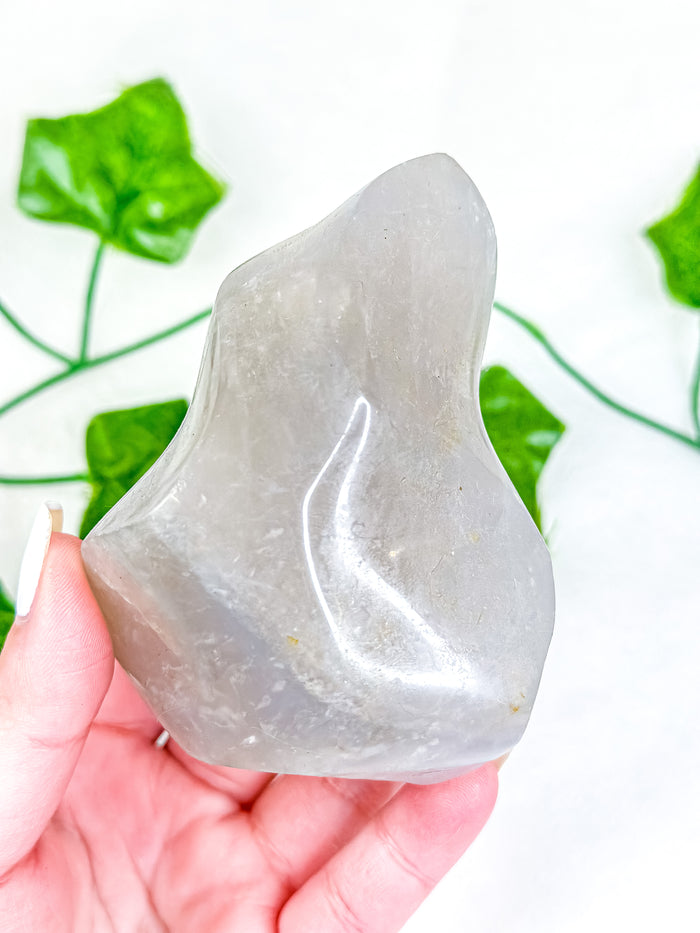 Blue Rose Quartz Flame #6