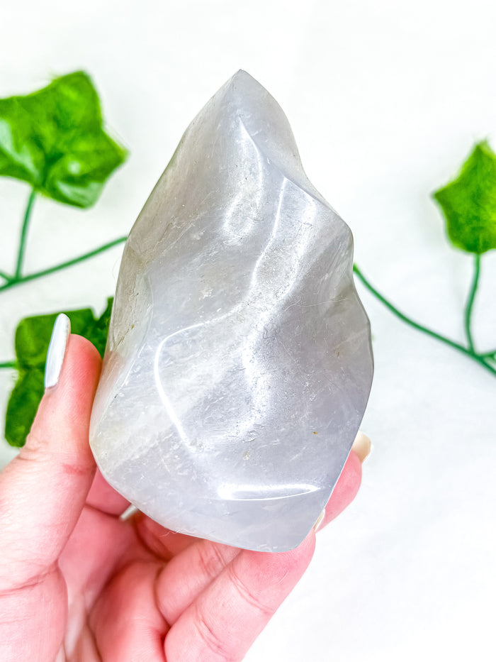 Blue Rose Quartz Flame #6