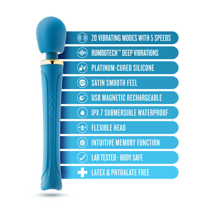 Blush Vibrator Dianna Teal: Sextoys for Women Intimates Adult Boutique