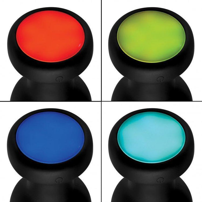 Anal Toys: Booty Sparks Silicone Led Butt Plug Vibrating Large Intimates Adult Boutique