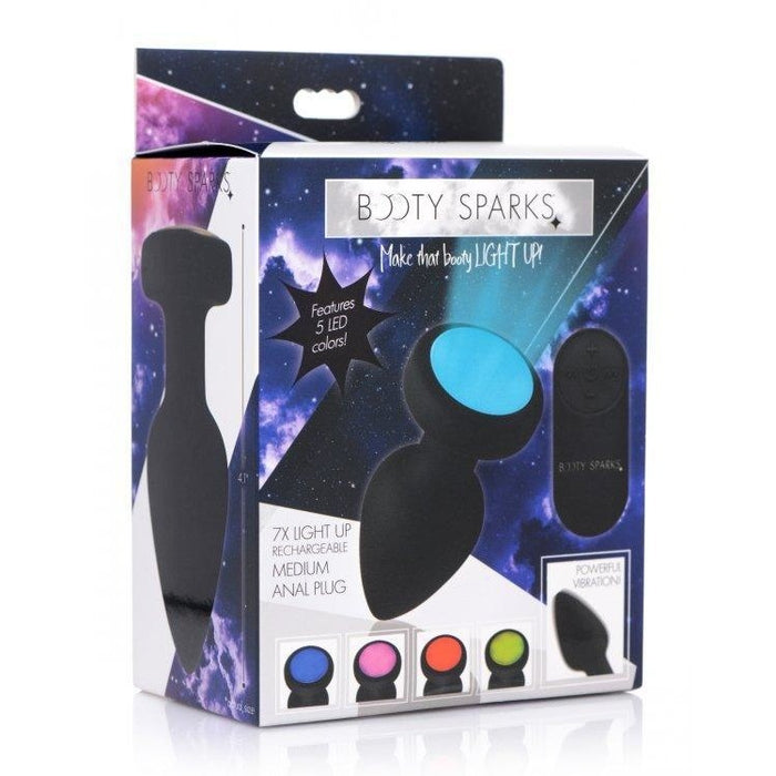 Silicone Medium Vibrating Butt Plug - Anal Toys Collection Intimates Adult Boutique