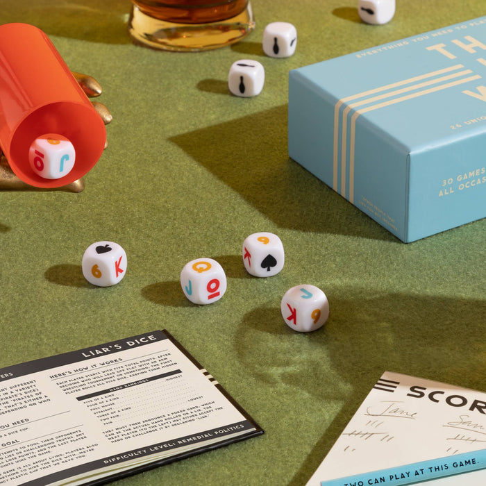Brass Monkey That's How We Roll Dice Game Set
