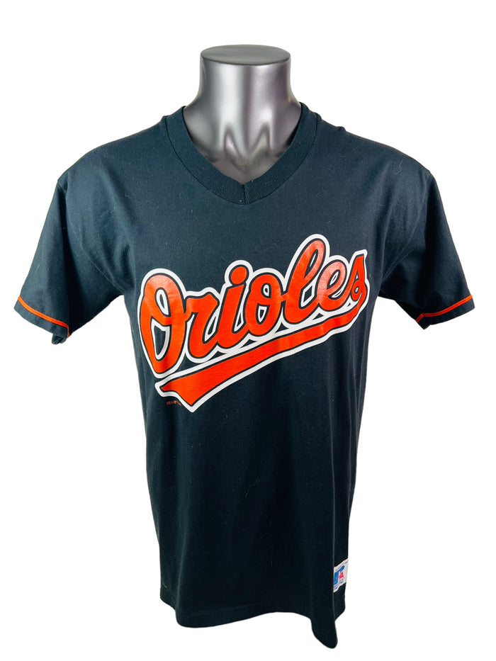 CAL RIPKEN JR. BALTIMORE ORIOLES VINTAGE 1990'S RUSSELL ATHLETIC T-SHIRT ADULT LARGE