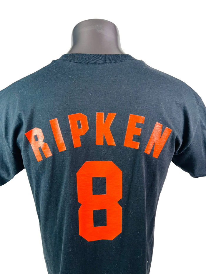 CAL RIPKEN JR. BALTIMORE ORIOLES VINTAGE 1990'S RUSSELL ATHLETIC T-SHIRT ADULT LARGE