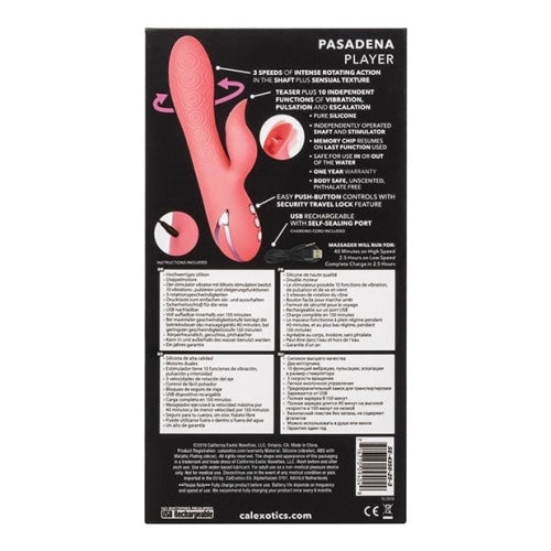 California Dreaming Pasadena Player  Intimates Adult Boutique