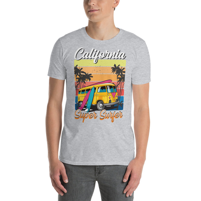 California Super Surfer Unisex T-Shirt - Bloom Seventy Seven