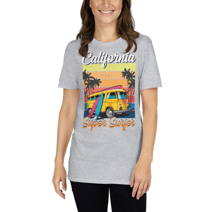 California Super Surfer Unisex T-Shirt - Bloom Seventy Seven