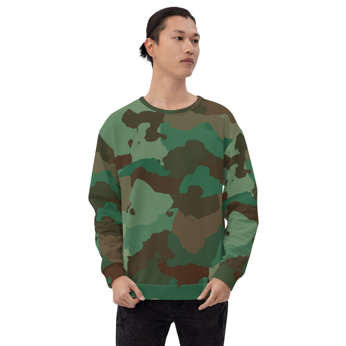 Camouflage Print Sweatshirt - Men - Bloom Seventy Seven