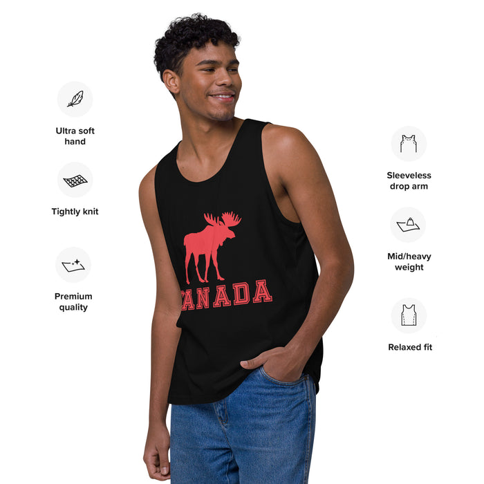 Canada Men’s Premium Rank Top - Bloom Seventy Seven