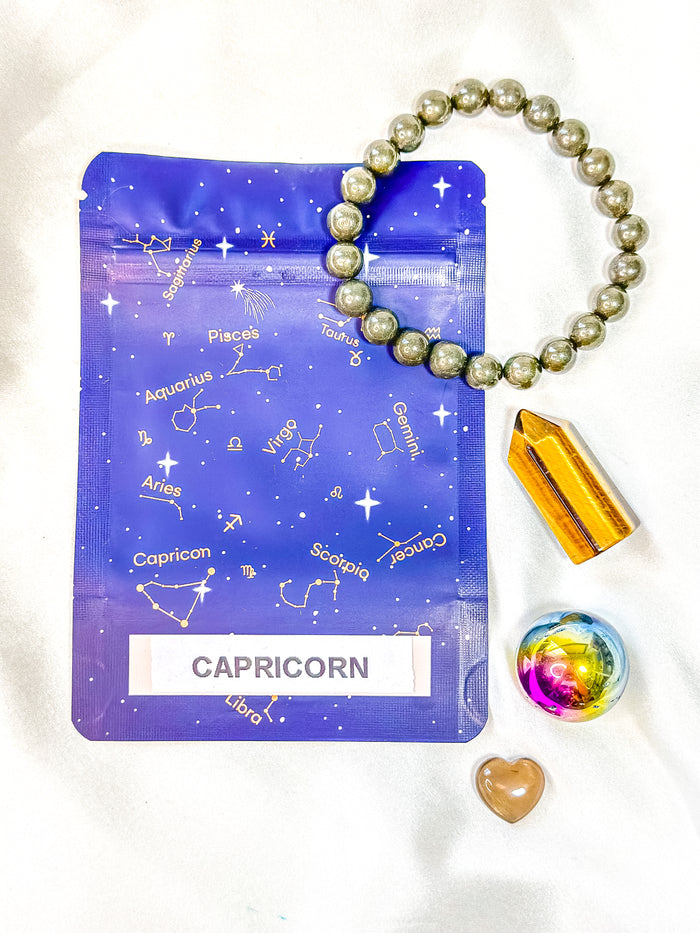 Capricorn - Zodiac Crystal Set