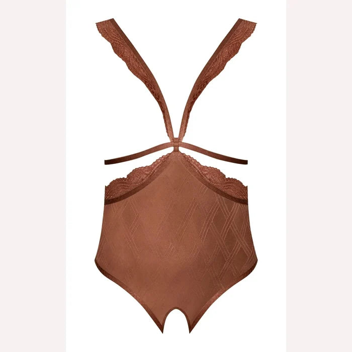 Caramel Kiss Cupless Teddy Caramel S/m Intimates Adult Boutique