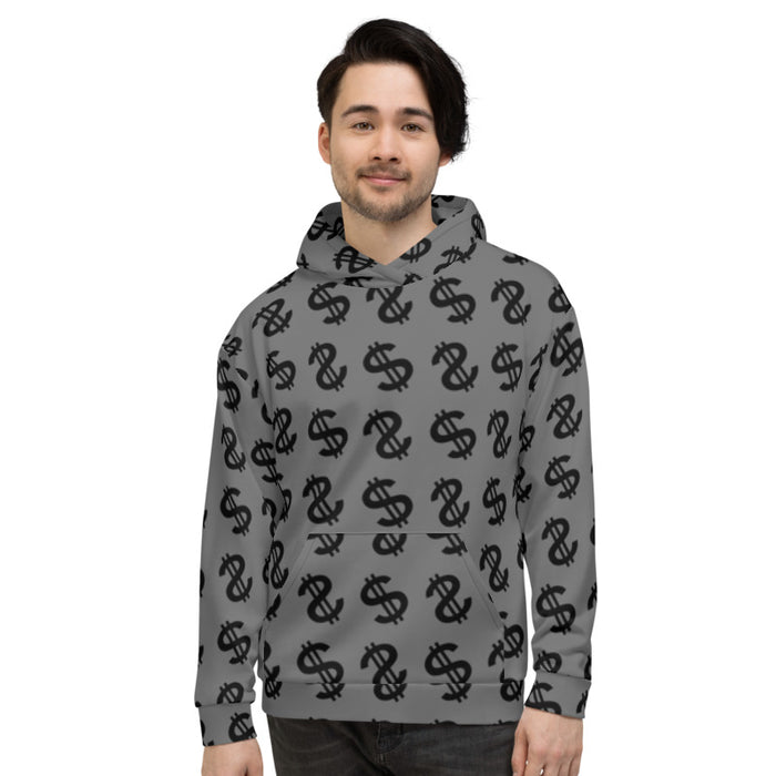 Cash Money Pattern Unisex Hoodie