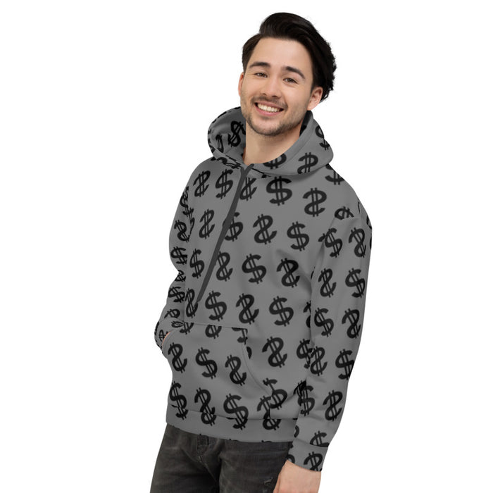 Cash Money Pattern Unisex Hoodie