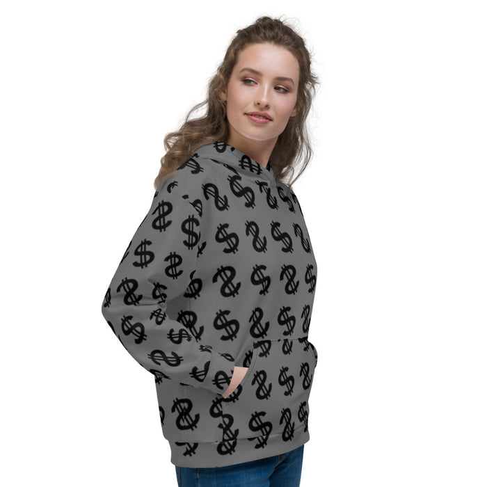 Cash Money Pattern Unisex Hoodie