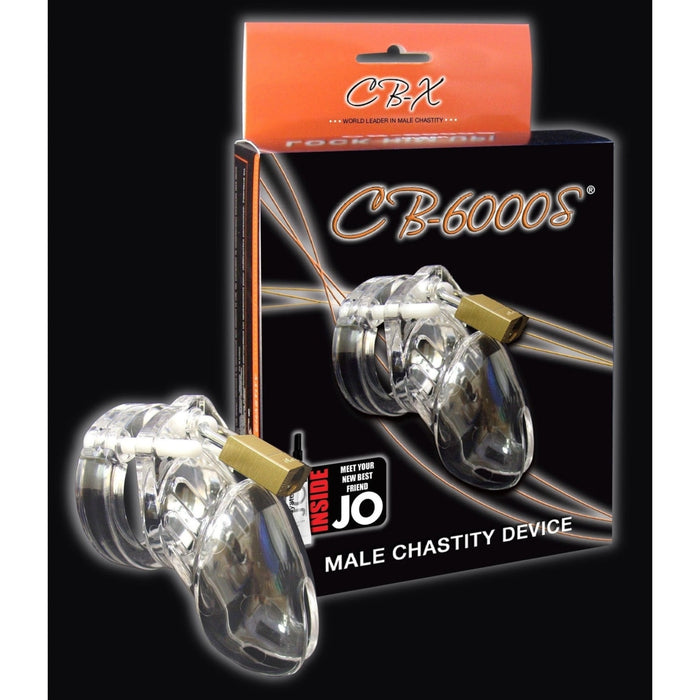 Cb-6000s 2.5in Clear Cock Cage Small Intimates Adult Boutique