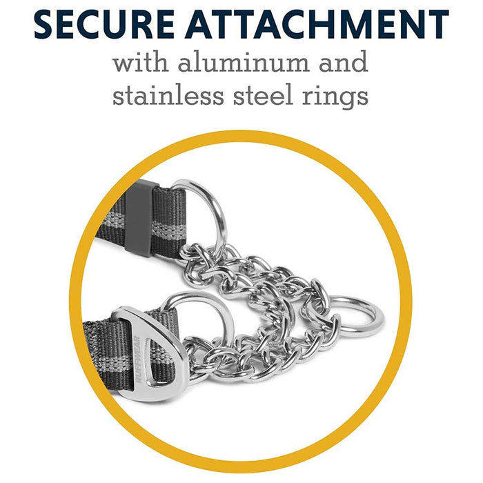 Chain Reaction Martingale Collar secure attachment point.