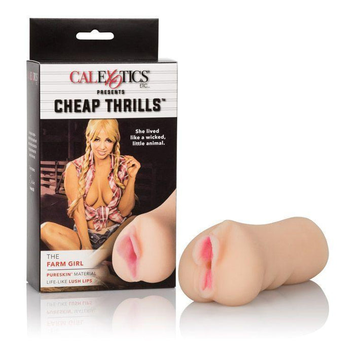 Cheap Thrills Farm Girl Sextoy Stroker for Men Intimates Adult Boutique