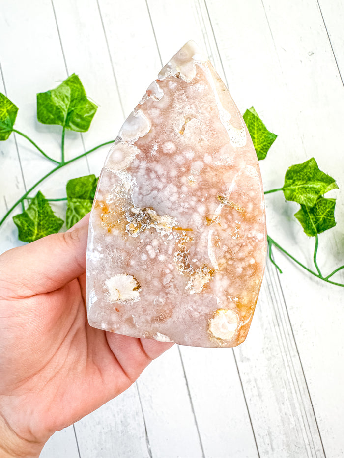 Cherry Flower Agate Flame (38C)