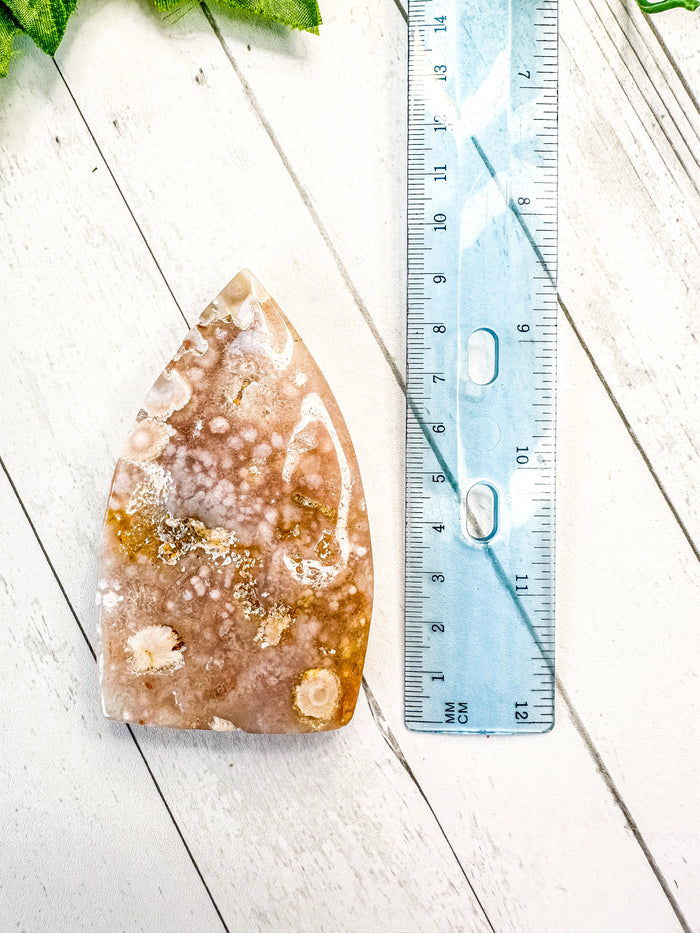 Cherry Flower Agate Flame (38C)