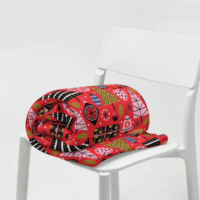 Christmas Time Throw Blanket 50″ × 60″