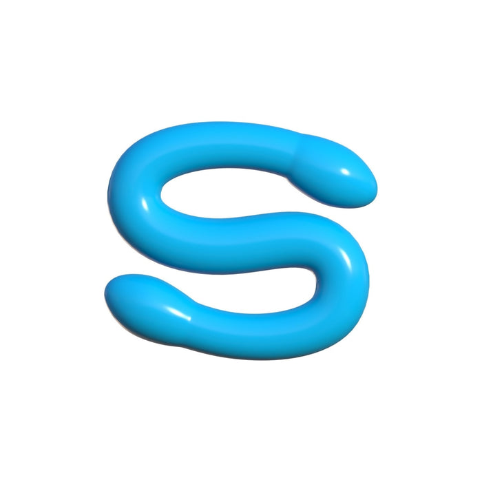 Classix Double Dildo Whammy Blue Intimates Adult Boutique