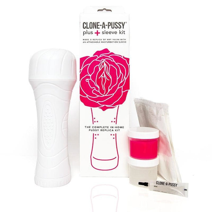 Clone A Pussy + Sleeve Kit Hot Pink - Sextoys for Couples Intimates Adult Boutique