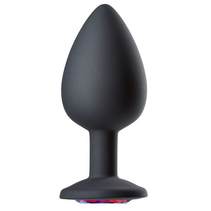 Black Silicone Anal Plug Large - Cloud 9 Gems | General Category Intimates Adult Boutique
