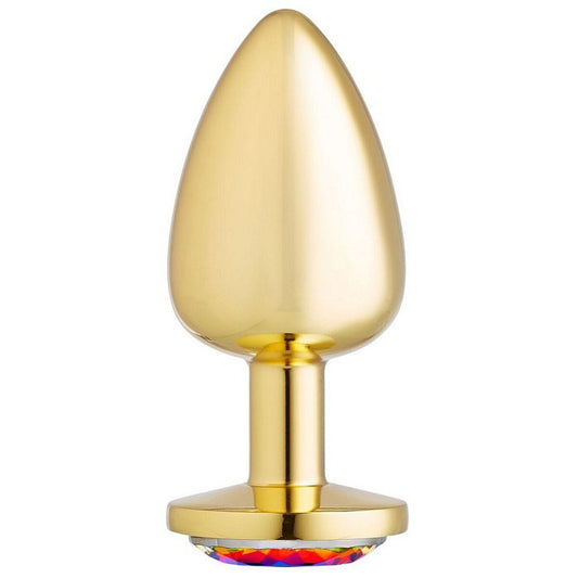 Gold Anal Plug Large - Cloud 9 Gems Intimates Adult Boutique