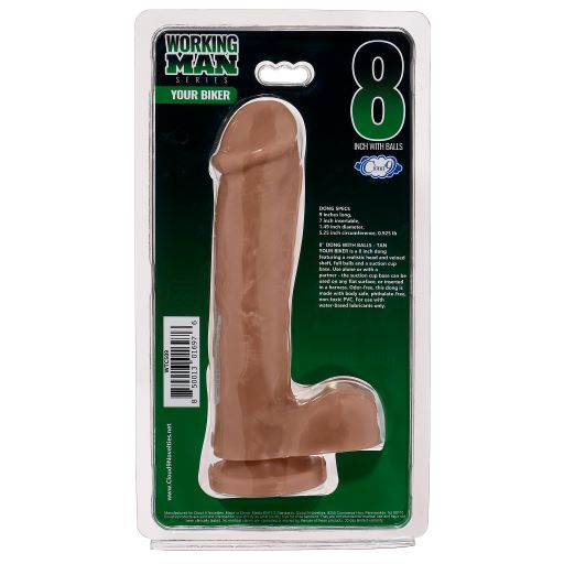 Cloud 9 Working Man 8 Tan Your Biker Intimates Adult Boutique