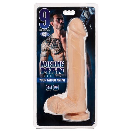 Cloud 9 Working Man 9 Light Your Tattoo Artist Intimates Adult Boutique