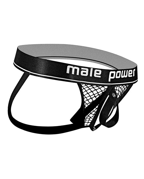 Cock Pit Cock Ring Jock Black S/M Intimates Adult Boutique
