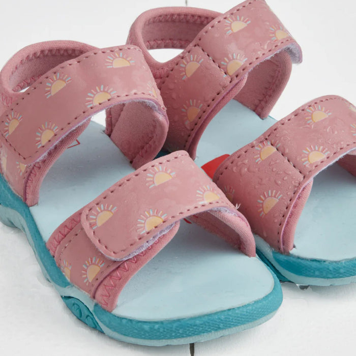 Colour-Changing Sandals Rose