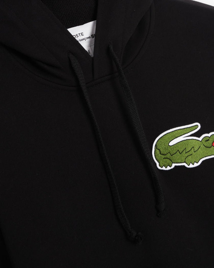 Comme des Garçons X Lacoste - Sweatshirt FL-T004-W23 - Black-Pulls et Sweats-FL-T004-W23