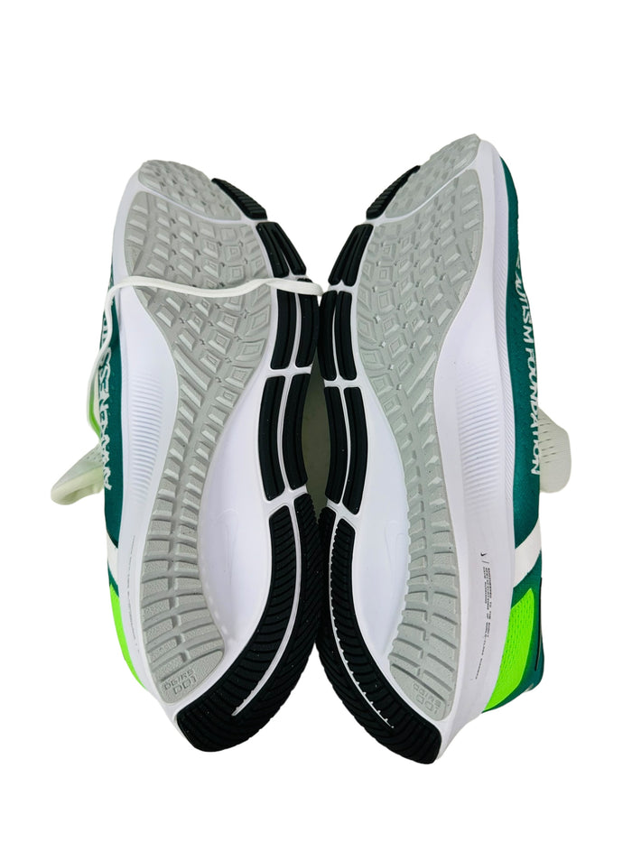 CONNOR BARWIN PHILADELPHIA EAGLES NIKE TEAM ISSUED AUTISM FOUNDATION SNEAKER SET 15