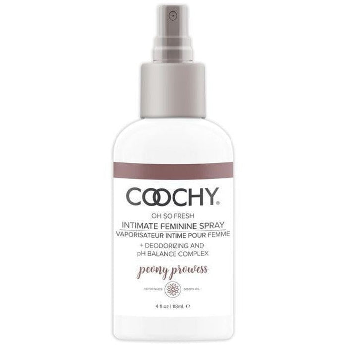 Coochy Intimate Feminine Spray Peony Prowess 4 Oz  Intimates Adult Boutique