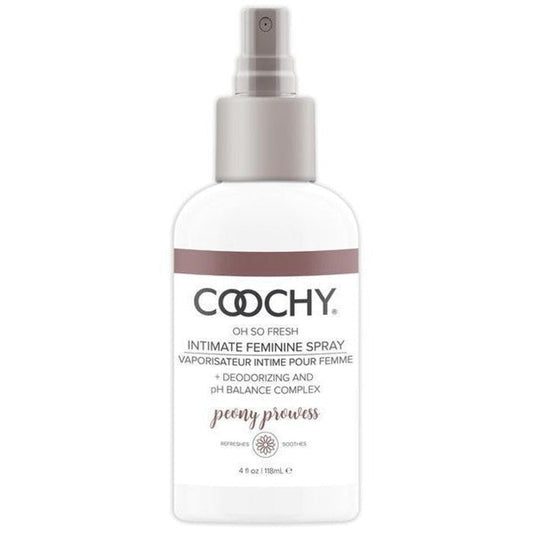 Coochy Intimate Feminine Spray Peony Prowess 4 Oz  Intimates Adult Boutique