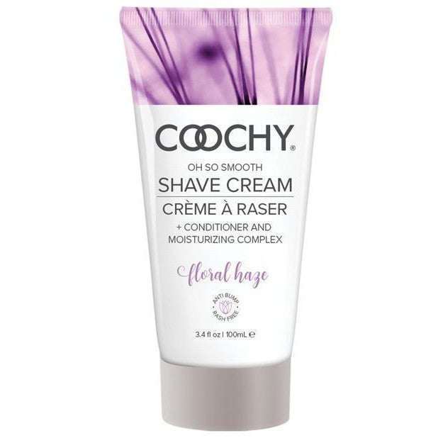 Coochy Shave Cream Floral Haze 3.4 Oz | Bath & Body Intimates Adult Boutique