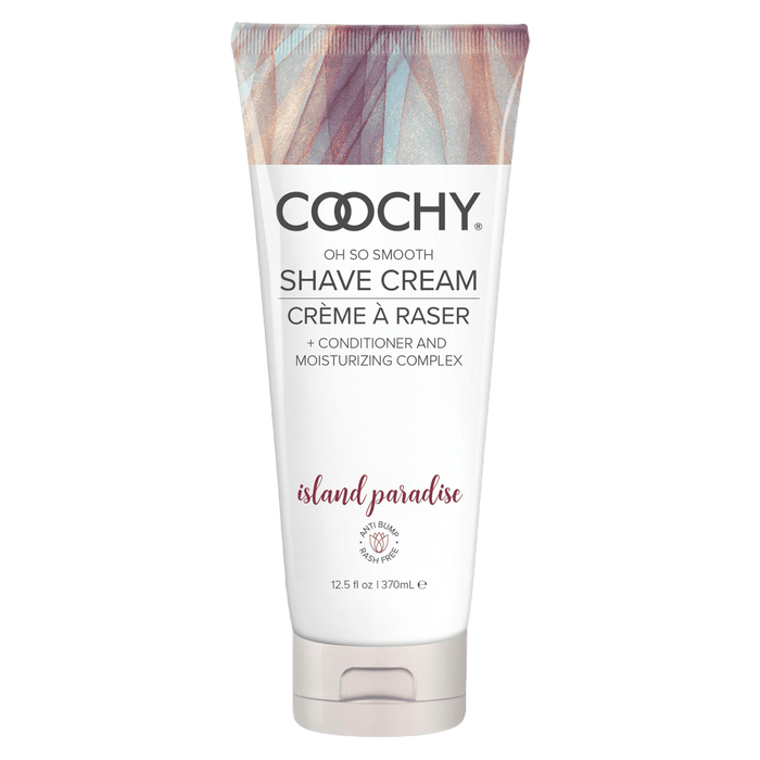 Coochy Shave Cream Island Paradise 12.5 Oz - Bath & Body Intimates Adult Boutique