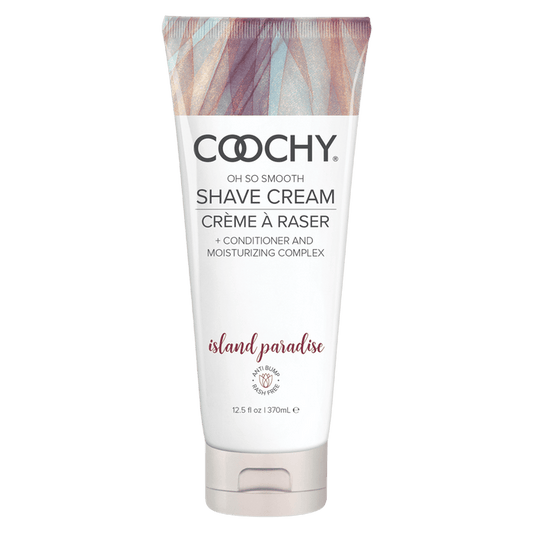 Coochy Shave Cream Island Paradise 12.5 Oz - Bath & Body Intimates Adult Boutique