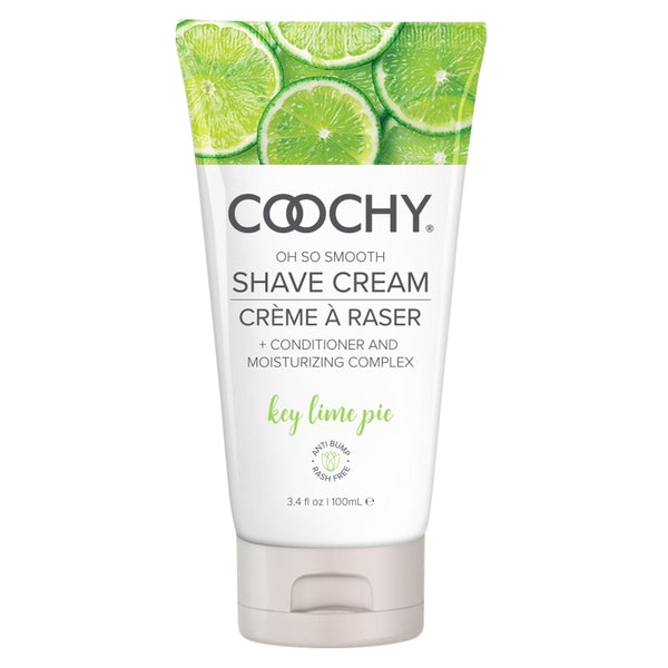 Coochy Shave Cream Key Lime Pie Bath & Body 3.4 Oz Intimates Adult Boutique
