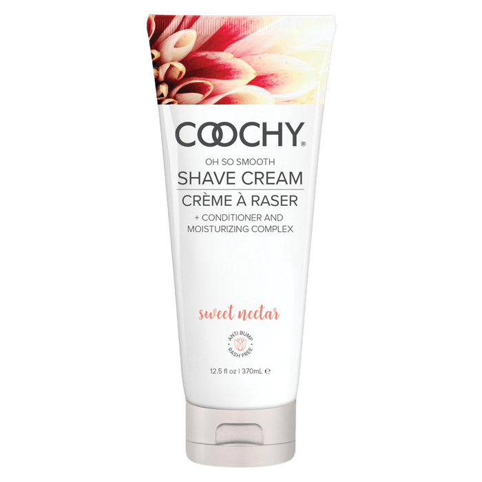 Coochy Shave Cream Sweet Nectar 12.5 Oz - Bath & Body  Intimates Adult Boutique