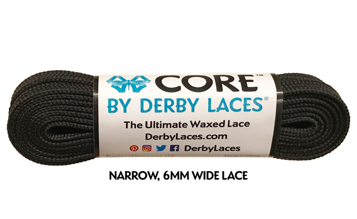 Core Derby Laces - Black